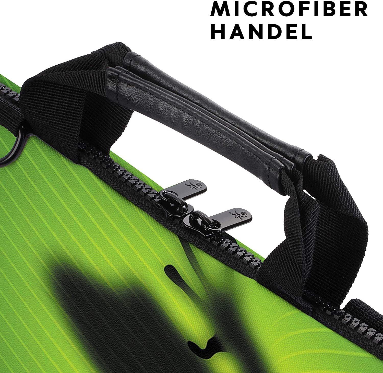MAXLVL Laptoptasche 15.6 / 17.3 Zoll (Notebooktasche aus Canvas mit Zubehörfach), Schmutz- & Wasserabweisend – Bild 5 von 5