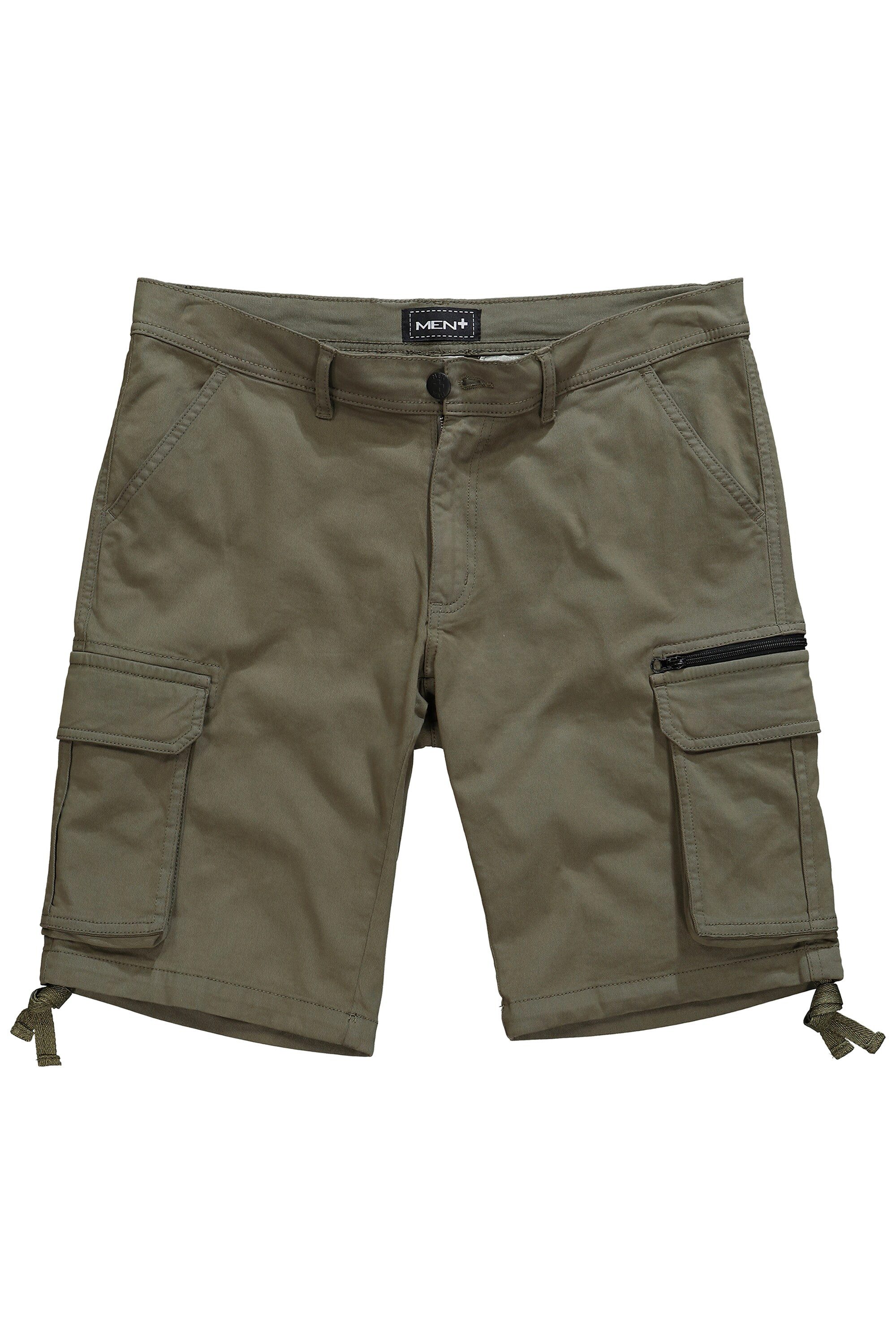 Men Plus Bermudas Cargo-Bermuda Bauchfit viele Taschen – Bild 3 von 5