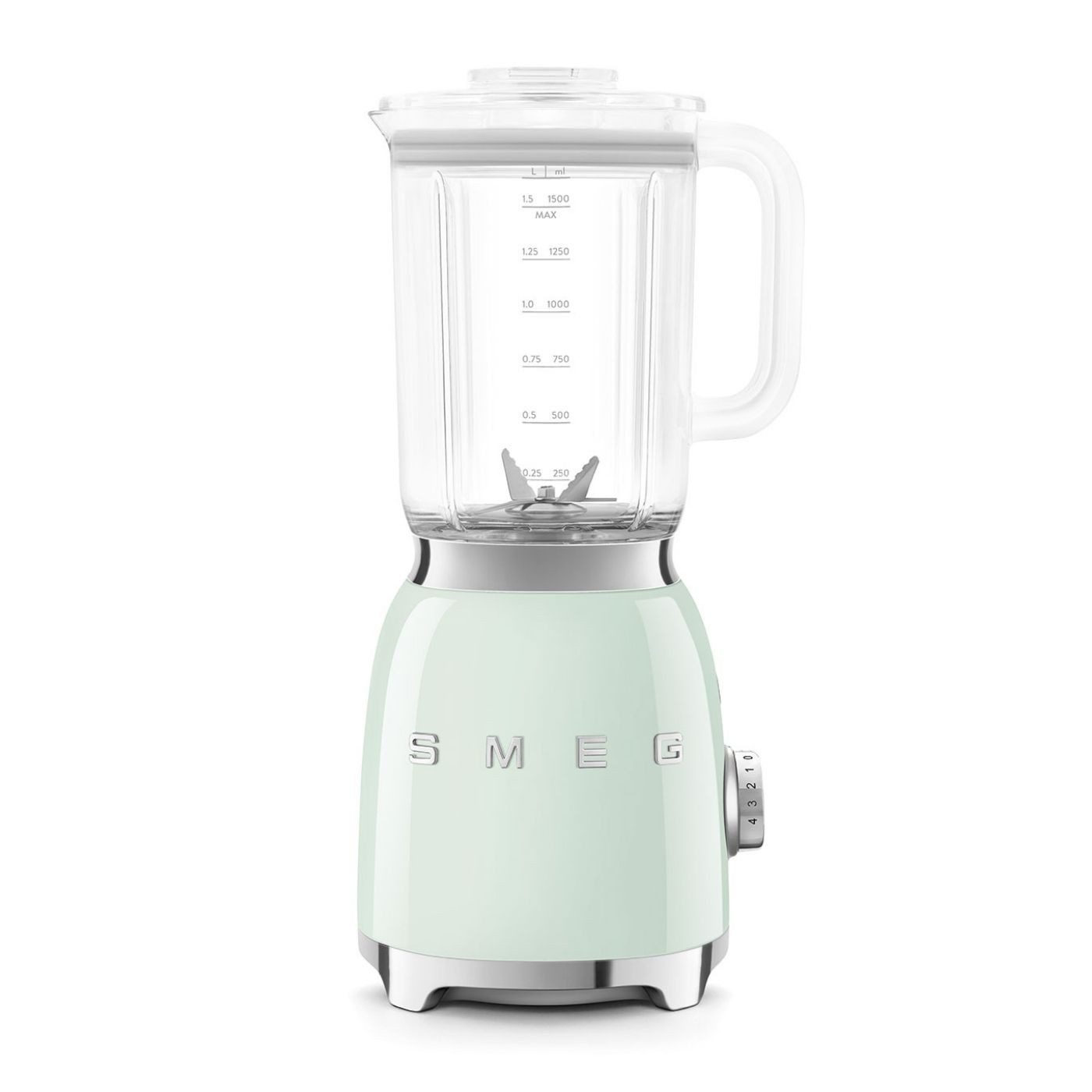 Smeg Standmixer im Retro-Design, 4 Geschwindigkeiten, Programme & Autoclean, 800 W, Eiscrusher, Smoothie & perfekte Drinks