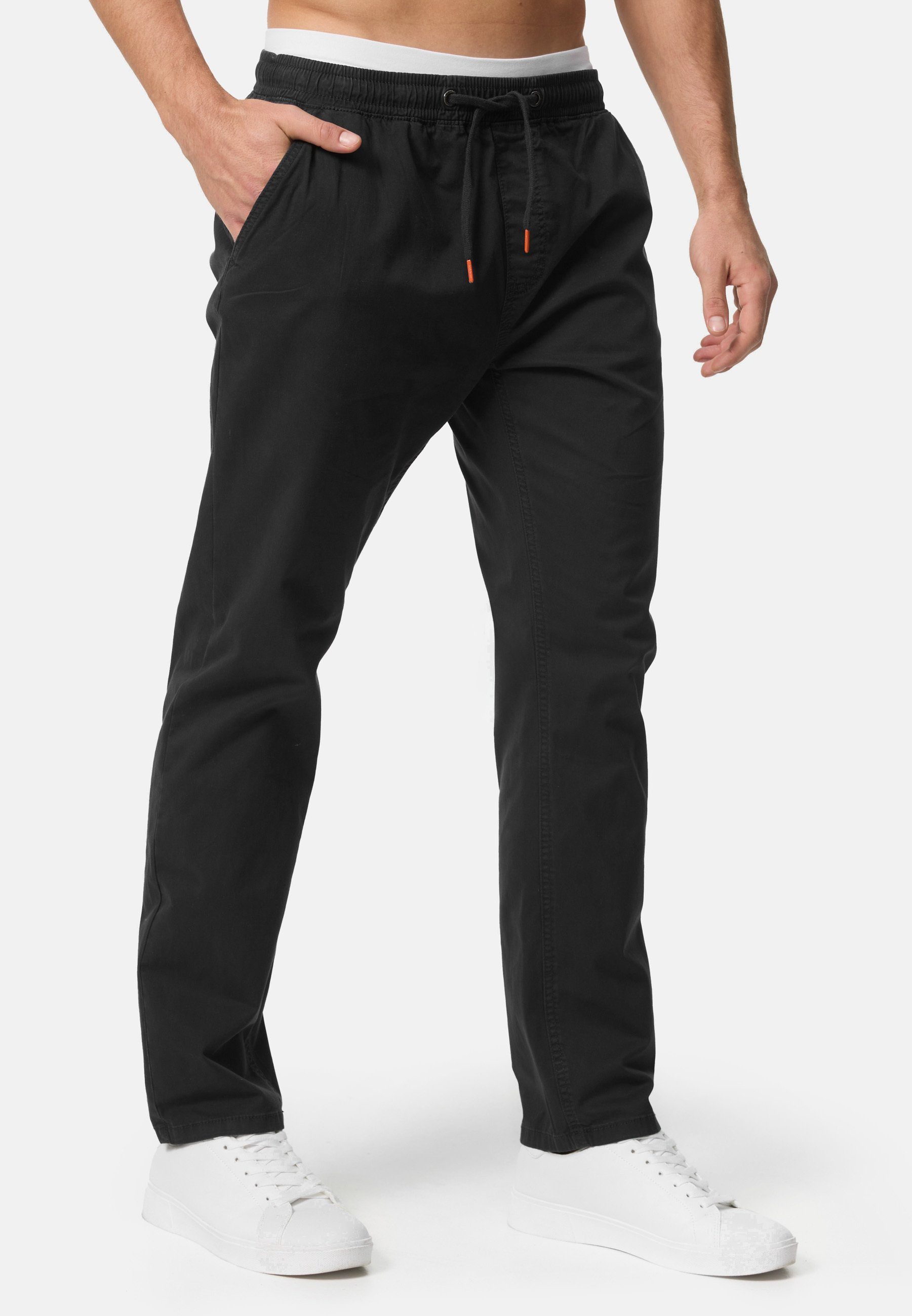 Indicode Chinohose Herren Osborne Chino Hose Herrenhose mit elastischem Bun günstig online kaufen