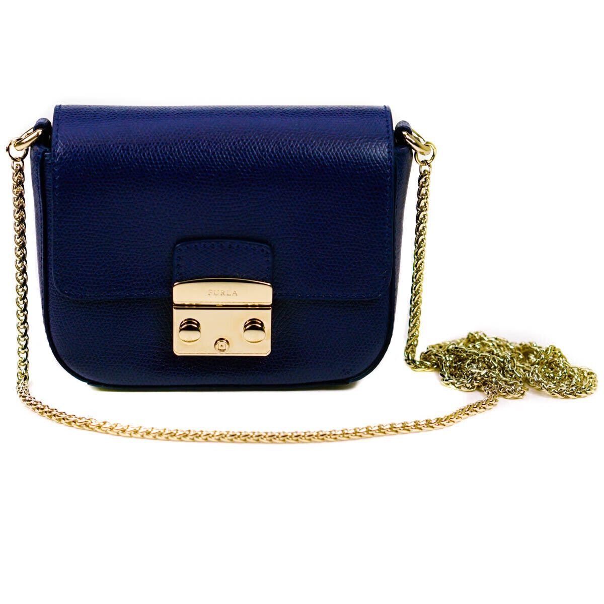 Handtasche Furla Mini Metropolis Blau 00791298