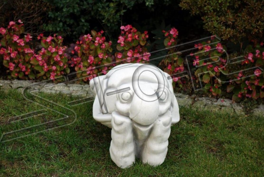 JVmoebel Skulptur Garten Schildkröte Dekoration Terrasse Stein Figur Deko Statue Skulptur Figuren | Skulpturen