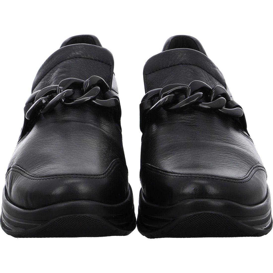 Slipper schwarz Schuhe, - Slipper Lackleder Damen 046829 Ara Sapporo Ara