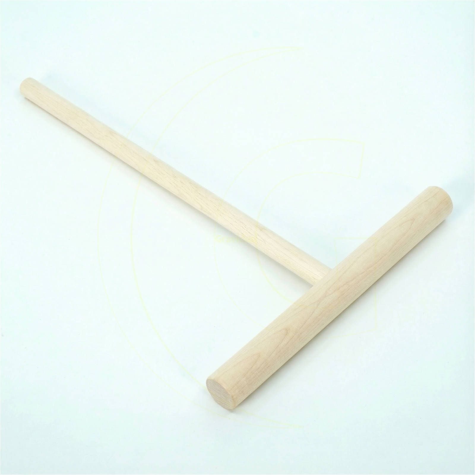 Gravidus Crepes Verteiler Crêpesverteiler aus Buchenholz 20 cm Teigverteiler T-Form