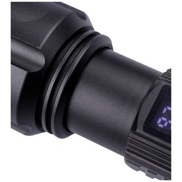 XCell LED Taschenlampe LEP-Taschenlampe, Große Reichweite, mit Stroboskopmodus, verstellbar
