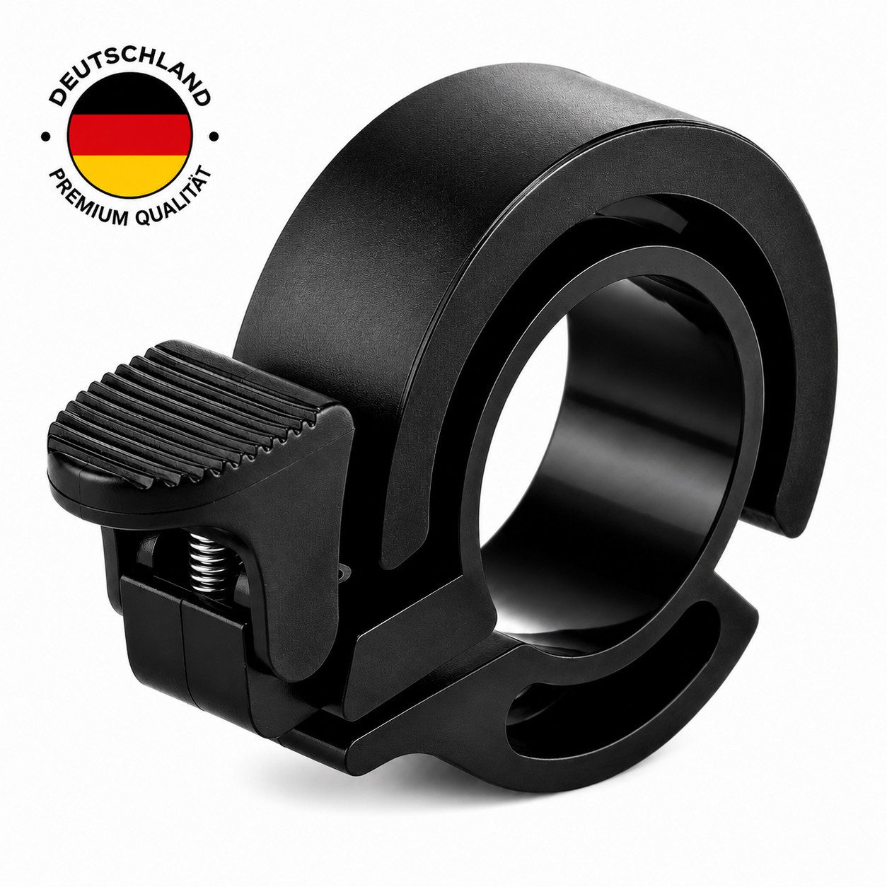 ibettertec Fahrradklingel Mountainbike Mini, Klingel Fahrrad versteckt & laut, (robuste Fahrrad Klingel aus Aluminiumlegierung, wasserdicht für Kinder- und Erwachsenenfahrräder) MTB, E-Bike, Citybike und Roller
