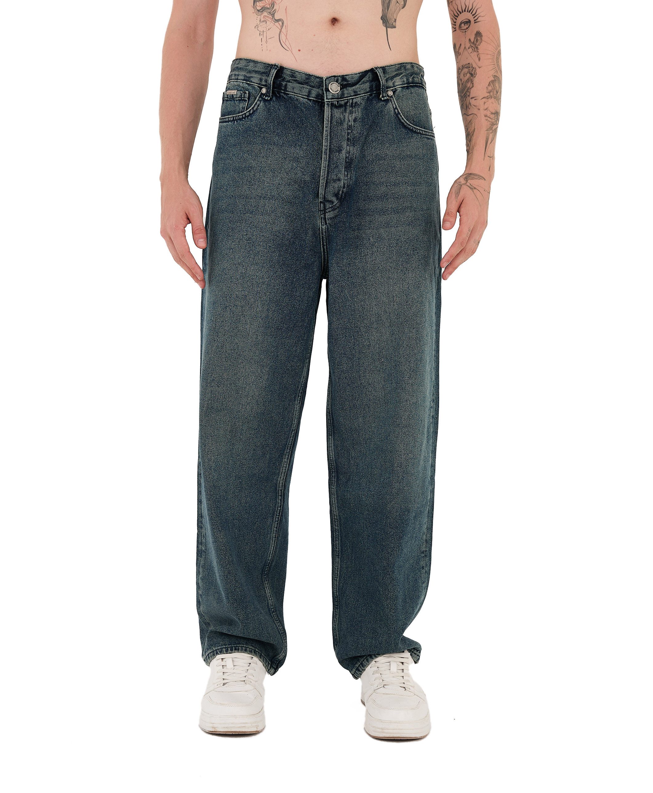 Denim Distriqt Relax-fit-Jeans Herren Baggy Jeans, günstig online kaufen
