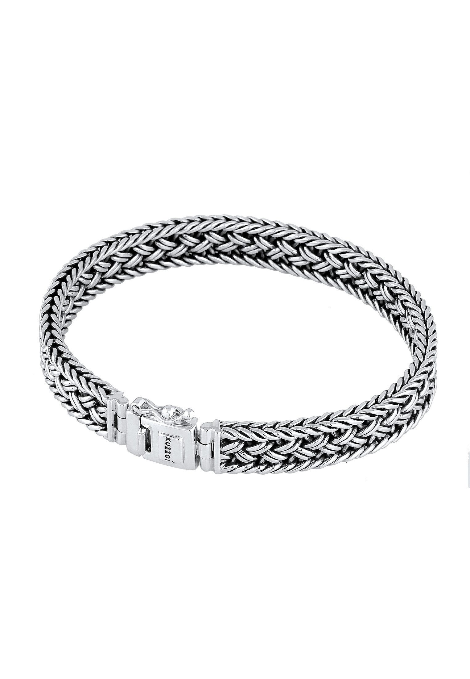 Kuzzoi Silberarmband Unisex Königskette Kastenverschluss 925er Silber günstig online kaufen