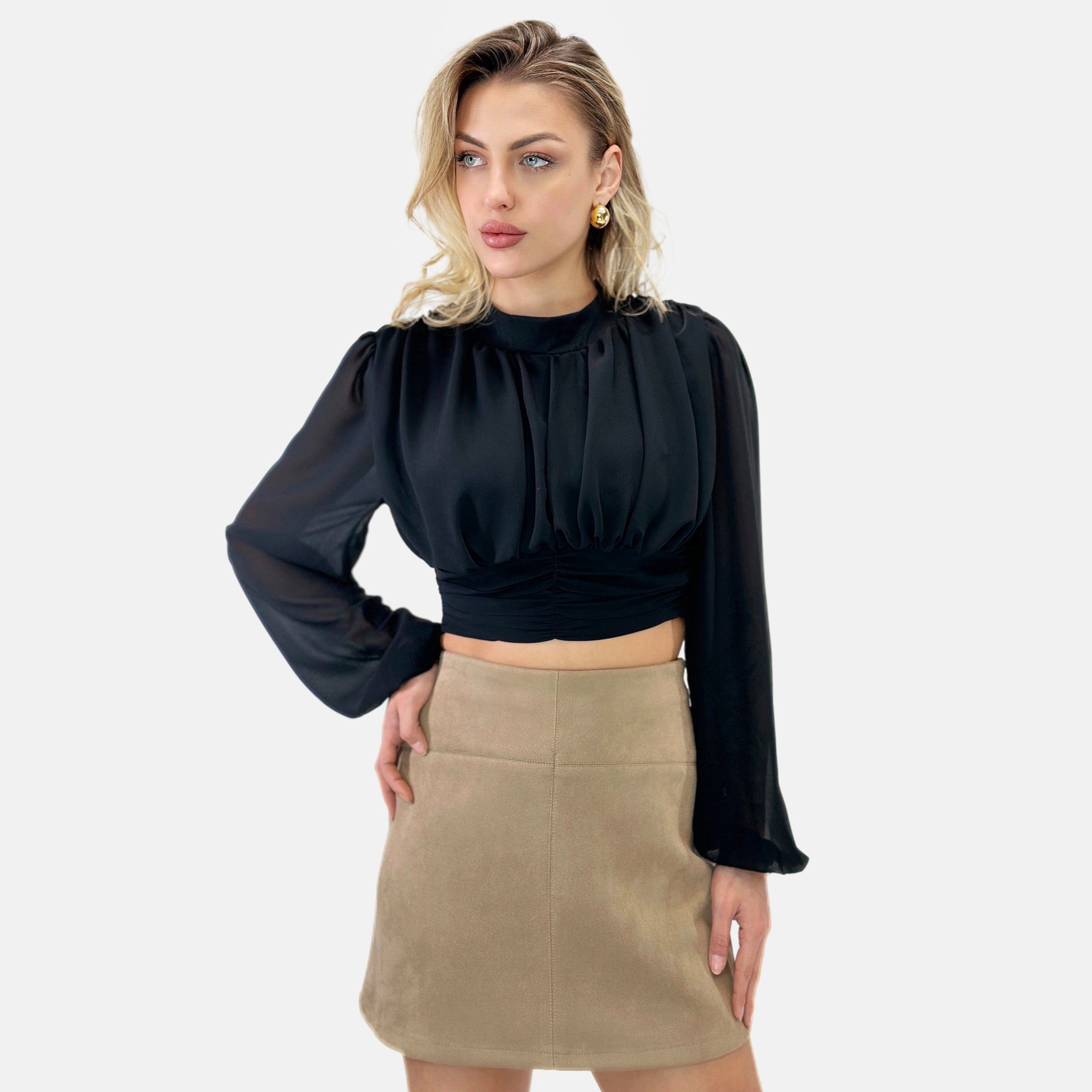 Elara Klassische Bluse Elara Damen Oberteil günstig online kaufen