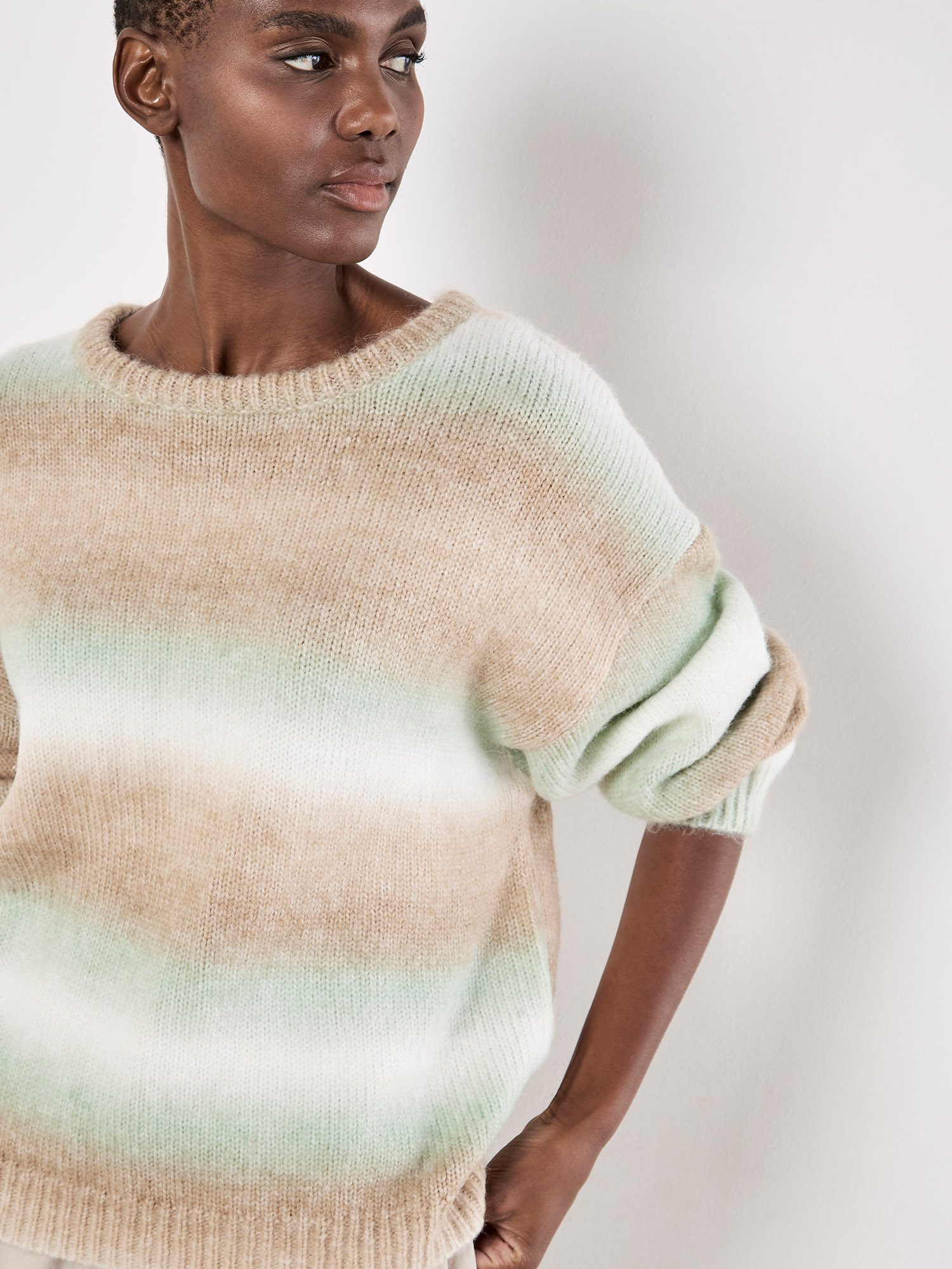 Streifenpullover Strickpullover