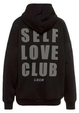 LASCANA Hoodie mit Schriftzug auf dem Rücken, Loungeanzug