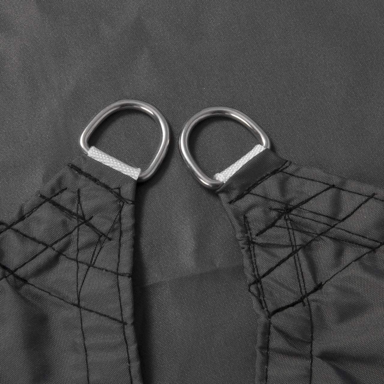 Woltu Sonnensegel, wasserabweisend Sonnenschutz,Polyester grau