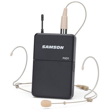 Samson Mikrofon XPDm Headset System mit Windschutz Weiss