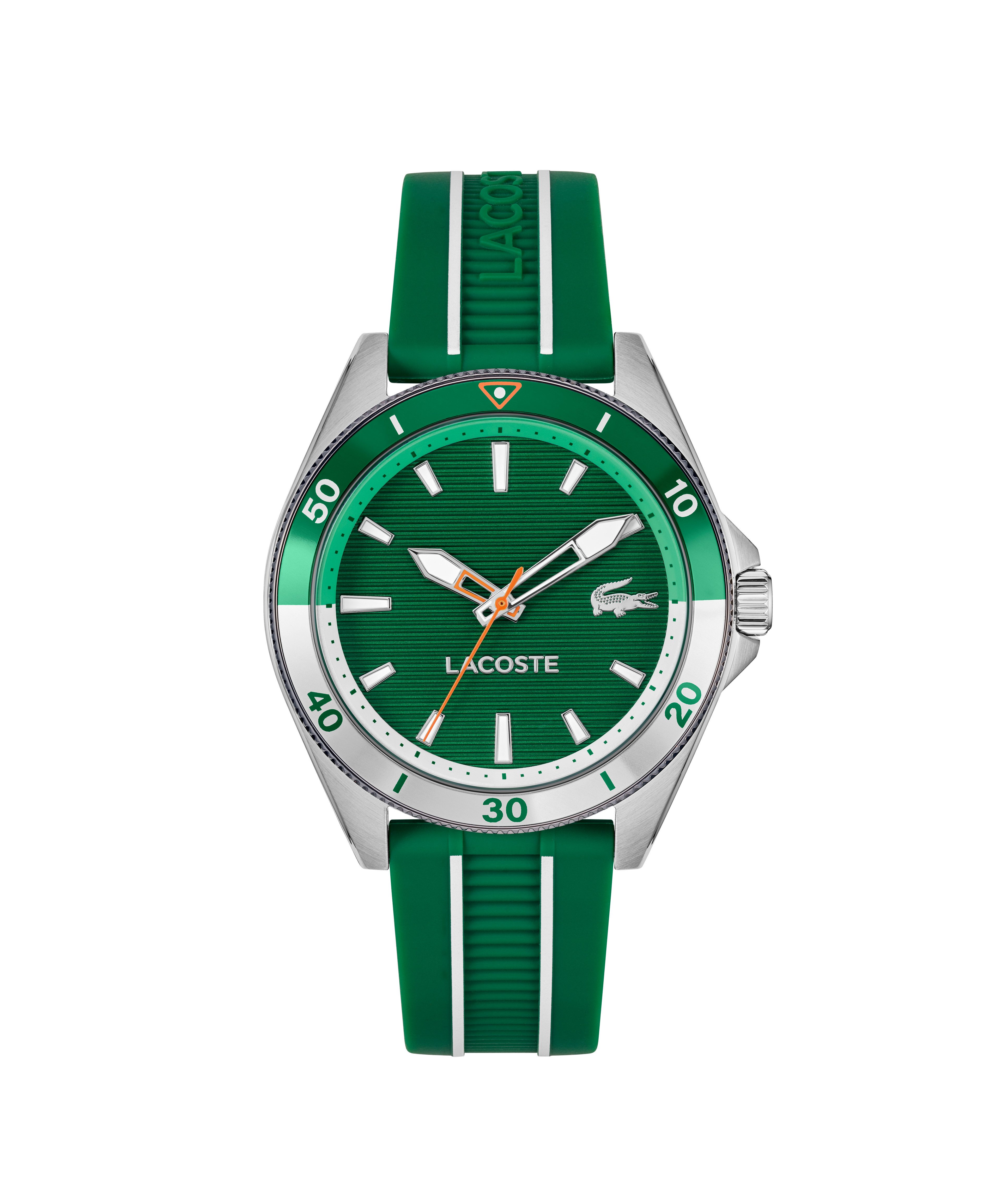 Lacoste Quarzuhr MAINSAIL 2011455, Armbanduhr, Herrenuhr, Silikonarmband, analog