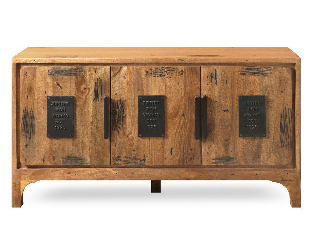 WOLF MÖBEL Sideboard (145 x 40 x 80), VIENNA Kommode mit 3 Türen