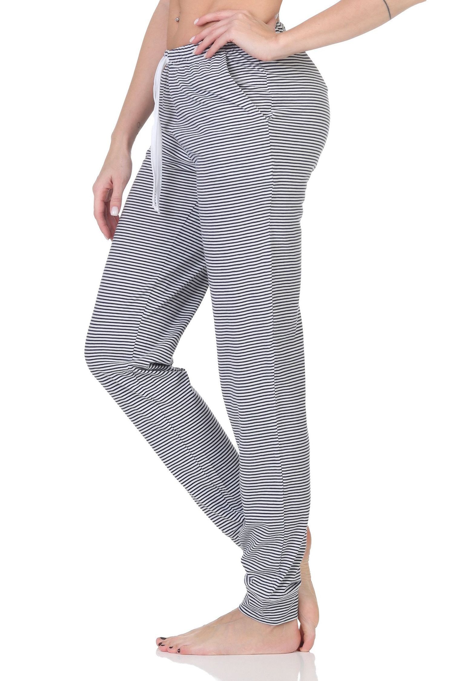 Normann Relaxanzug Damen Pyjama Hose lang Mix & Match - perfekt zu kombinieren – Bild 3 von 5