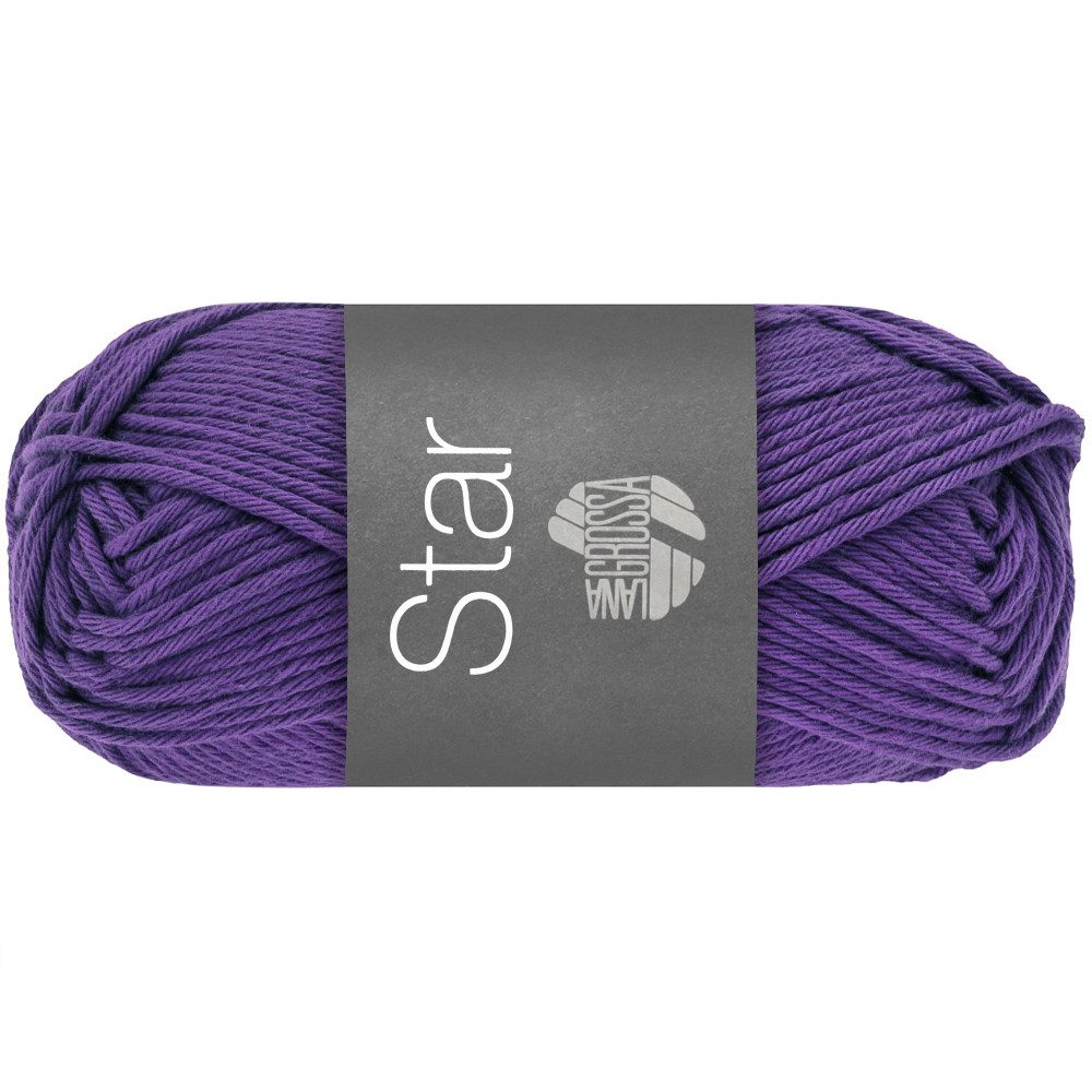 LANA GROSSA STAR Häkelwolle, 90 m (klassisches Topflappengarn aus 100 % Baumwolle), 50 g