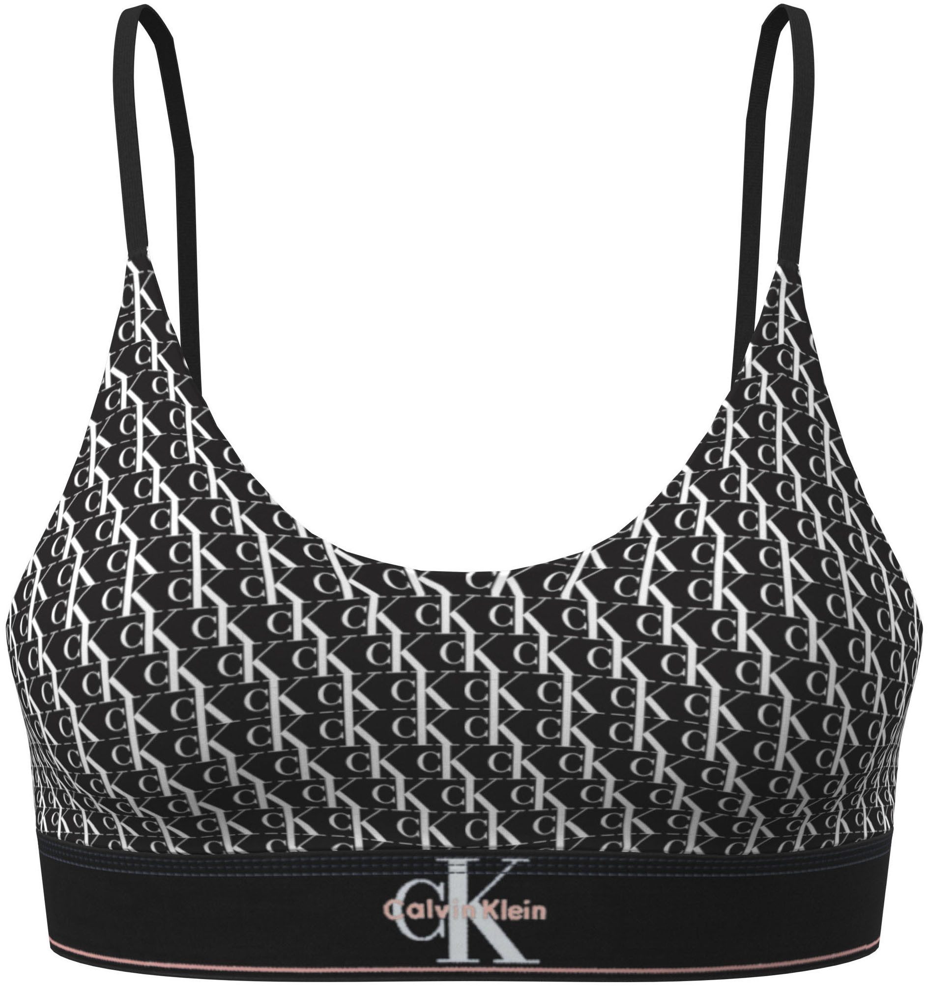 Calvin Klein Underwear Bralette UNLINED BRALETTE Körpernahe Passform mit elastischem Bund