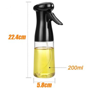 Lubgitsr Sprühflasche Ölsprüher Flasche Multifunktional Sprüher 200ml Spritzer Ölspender, (1-tlg)