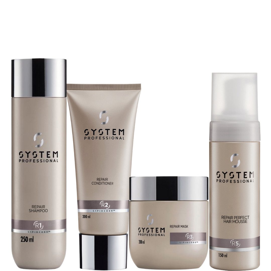 System Professional Haarpflege-Set Lipid Code Repair Kit, 4-tlg.