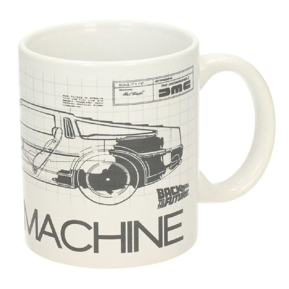 SD Toys Tasse Back to the Future Time Machine Tasse/Becher