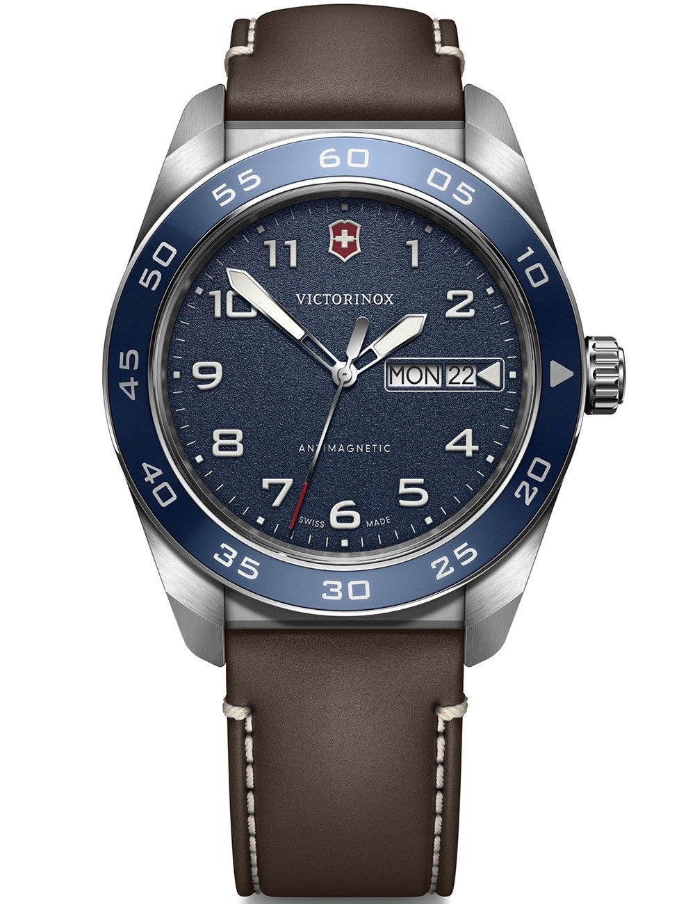 Victorinox Quarzuhr Victorinox 242040 Herrenuhr Swiss Army 42mm 10ATM Victorinox 242040 Herrenuhr Swiss Army 42mm 10ATM