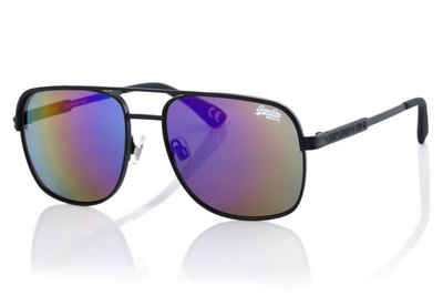 Superdry Sonnenbrille Miami 027 Kunststoff und Metall, Kategorie 3, 56-16/145