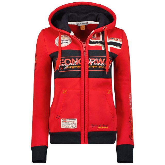 Geographical Norway Funktionsjacke Geographical Norway Damen 017 L / 40 Rot günstig online kaufen