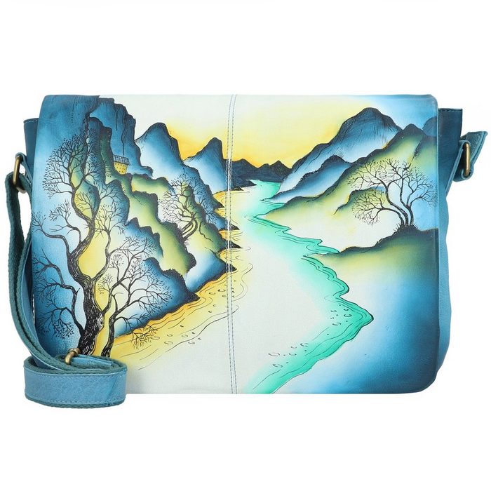 GreenLand Nature Messenger Bag Art+Craft Leder