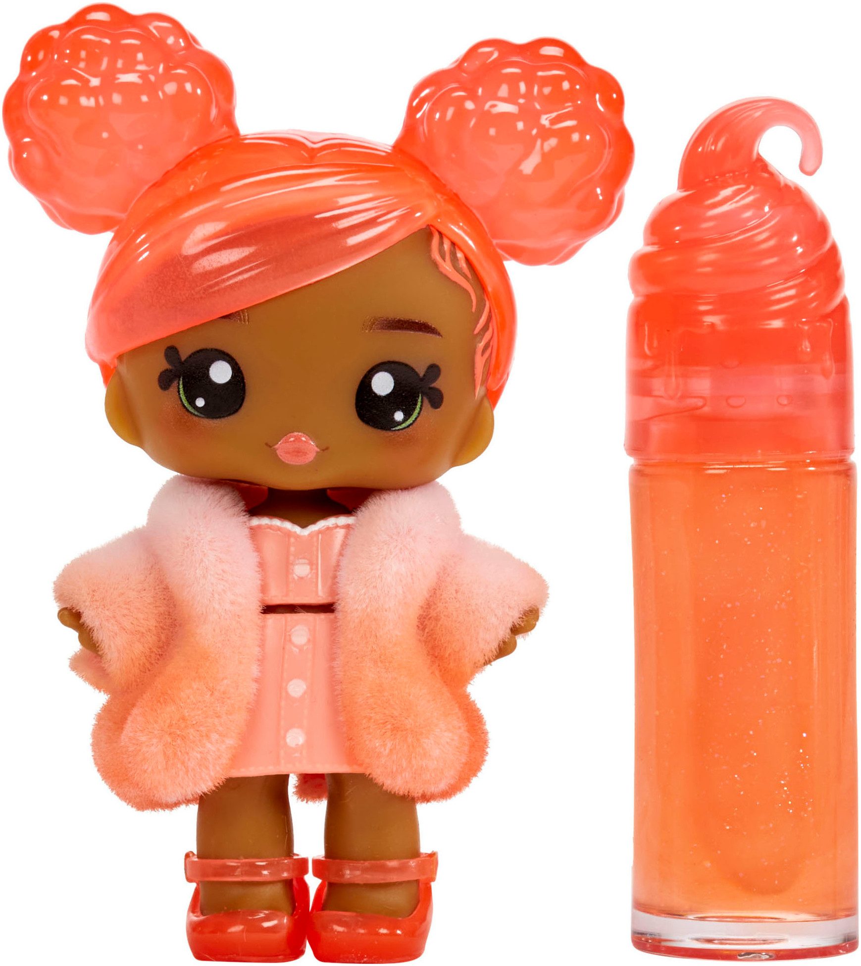 YUMMILAND Minipuppe Yummiland Lipgloss Doll - Piper Peach, inklusive Schlüsselanhänger
