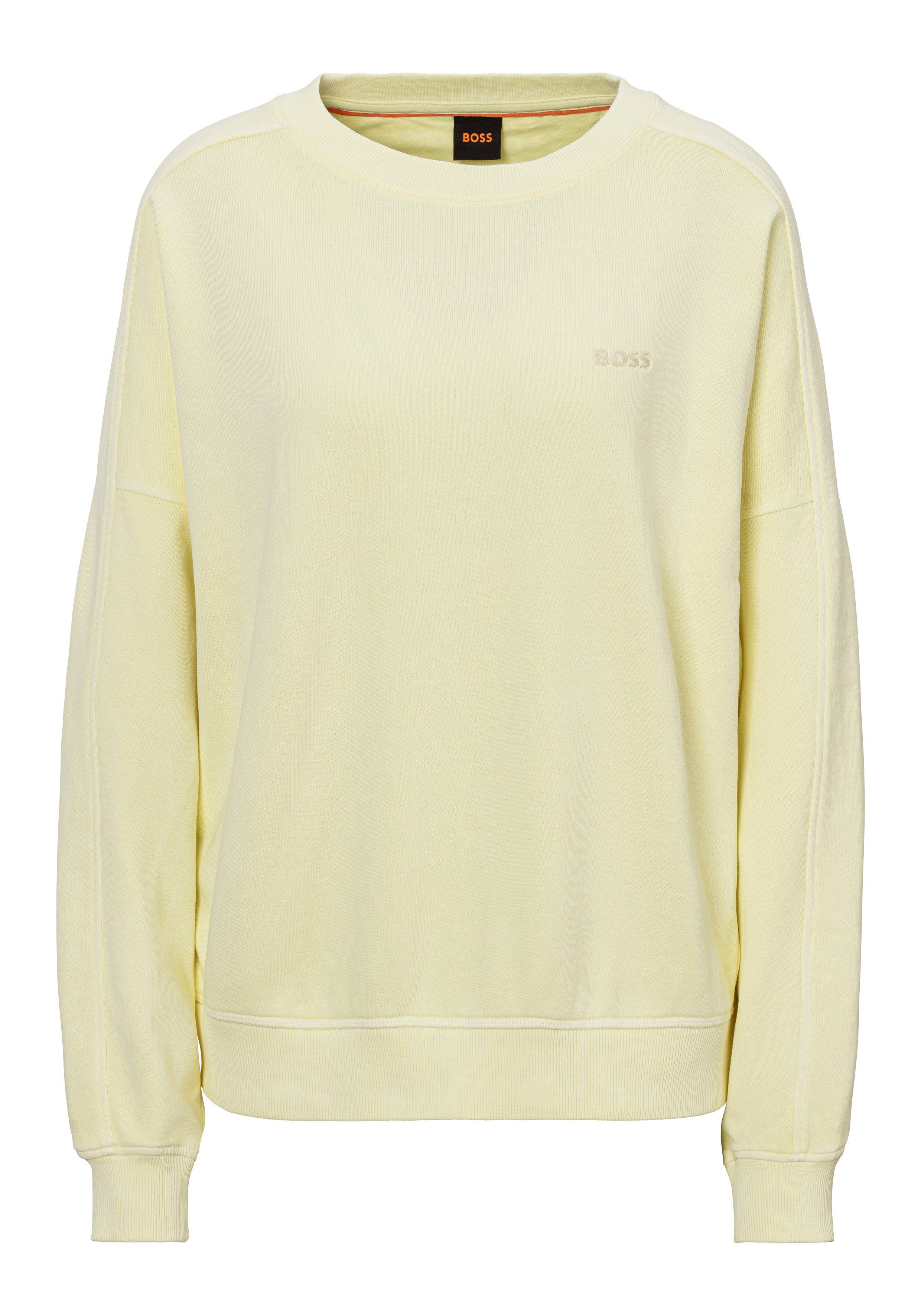BOSS ORANGE Sweatshirt C_Emina Premium Damenmode mit Rundhalsausschnitt