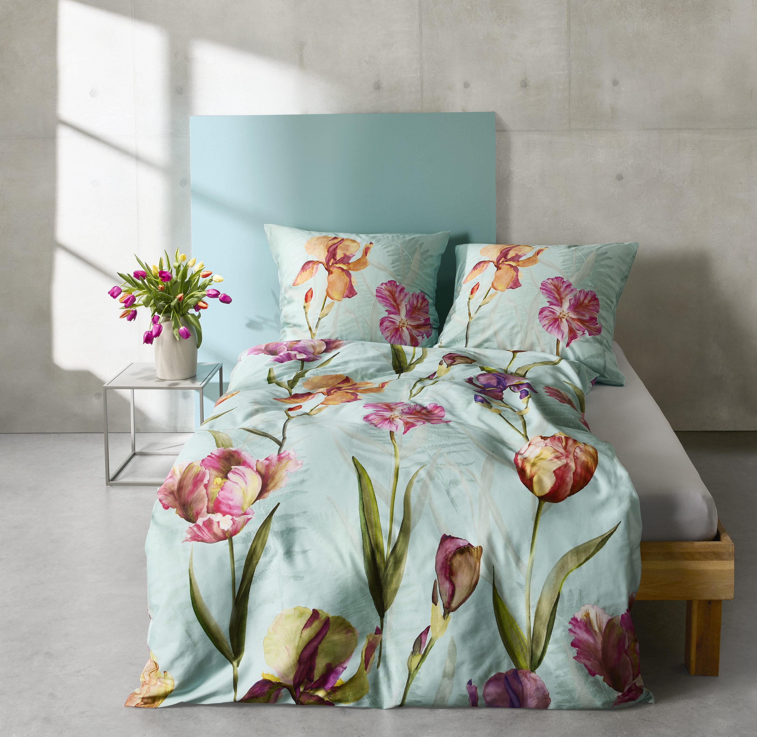 fleuresse Bettwäsche Baumwoll Bettwäsche Bed Art günstig online kaufen
