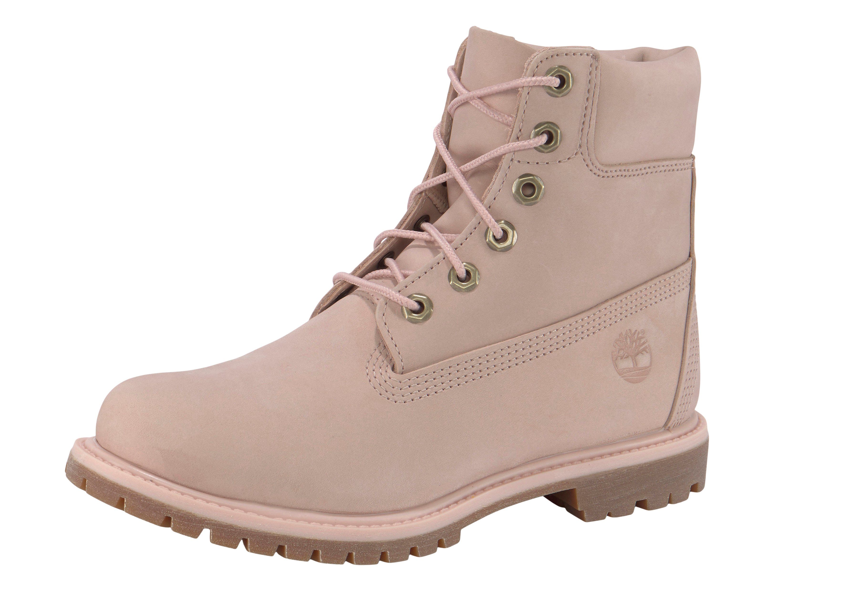 light Boot - Schnürboots W 6in Timberland Premium pink