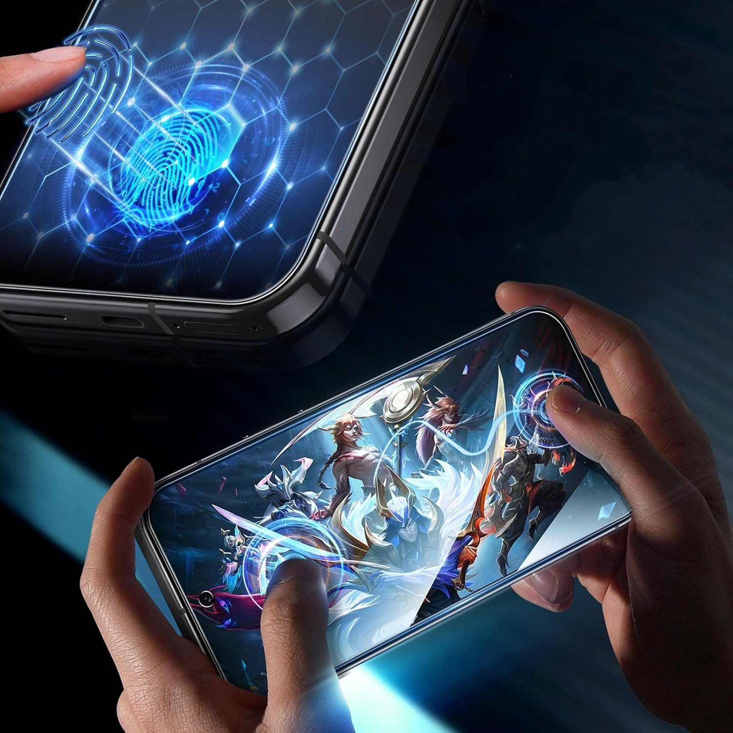 CLM-Tech Displayschutzglas 3X für Google Pixel 11 Pro / 11, Pixel 10 Pro / 10 6,3 Zoll, Panzerglas Folie - Anti-Fingerabdruck und kratzfest -, 3 Stück, Gehärtet – Bild 5 von 5