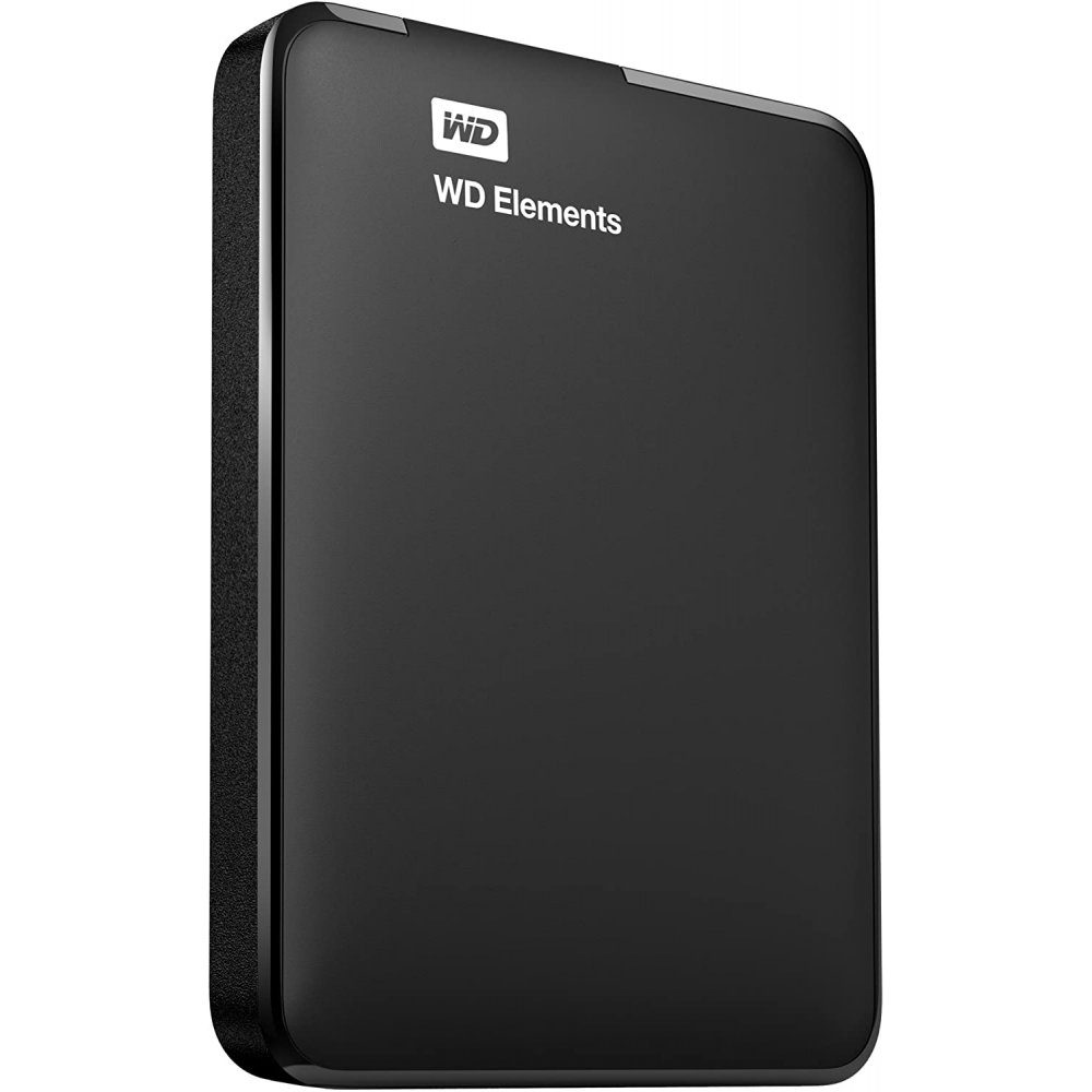 Western Digital Elements Portable - externe Festplatte - schwarz SSD-Festplatte (2 TB) 2,5"