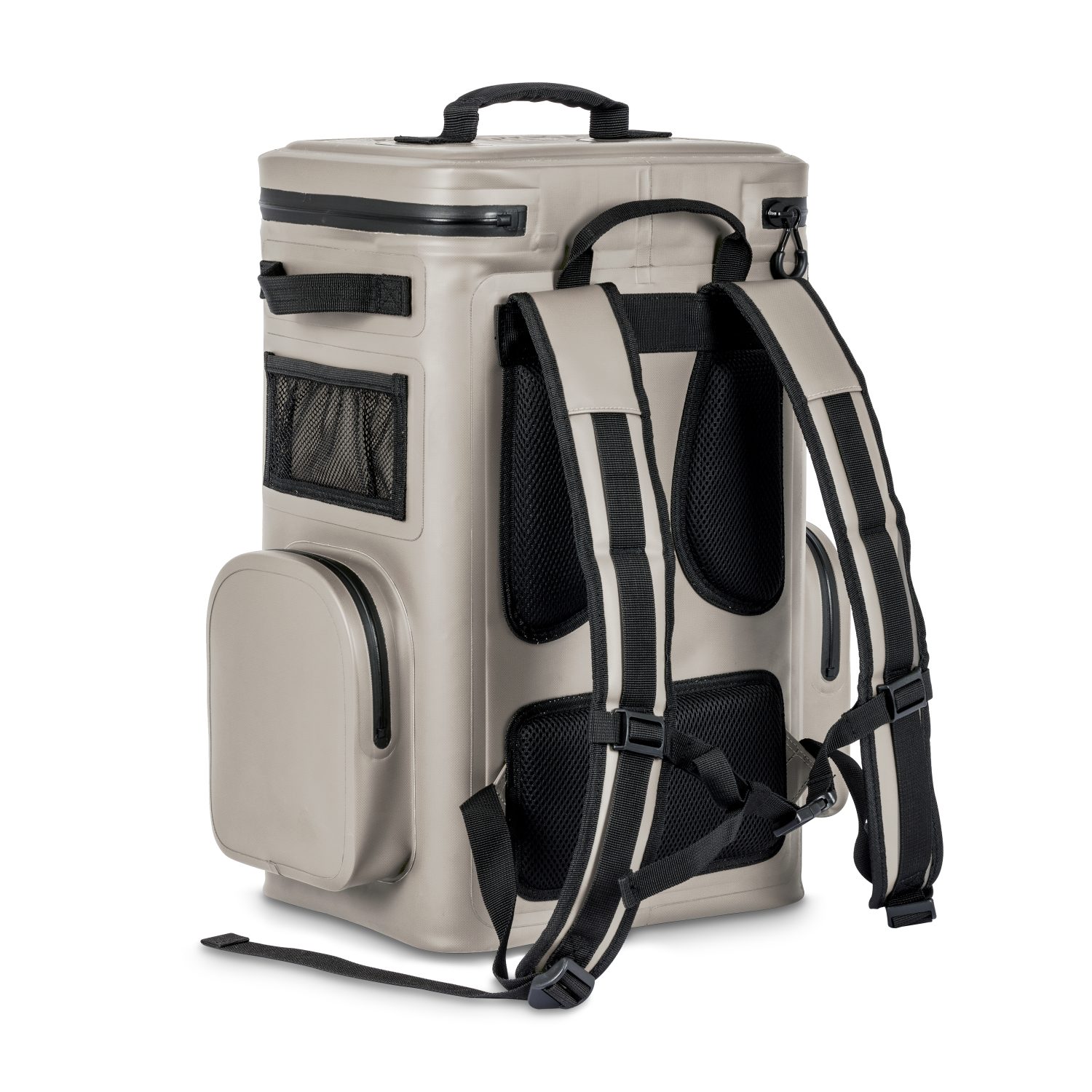 Petromax Thermobehälter Kühltasche 17 Liter Sandfarben, Isolierschaum Nylon TPU beschichtet, (Kühlrucksack, 1-tlg., Isoliertasche, Picknick), Kühldauer bis zu 6 Tagen