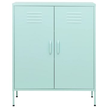 vidaXL Fächerschrank Lagerschrank Minzgrün 80x35x101,5 cm Stahl (1-St)