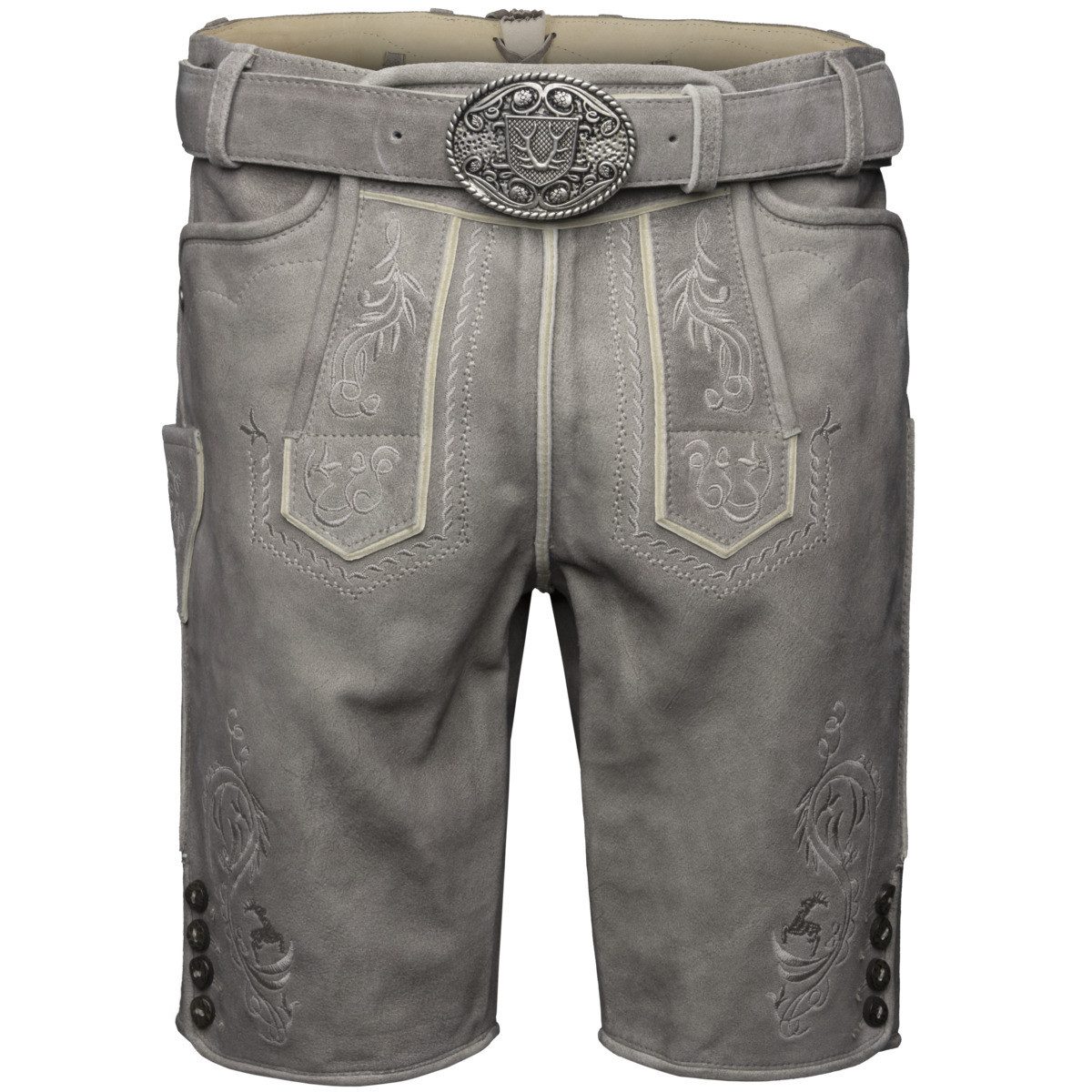 Krüger Trachtenlederhose Maik Herren (1-tlg) Trachtenlederhose, Trachtenhose, Bayerische Lederhose, Oktoberfest