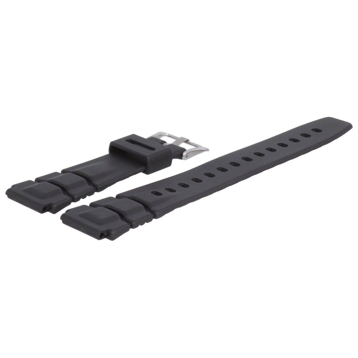 CASIO Uhrenarmband 20mm Kunststoff Schwarz AQ-10 günstig online kaufen