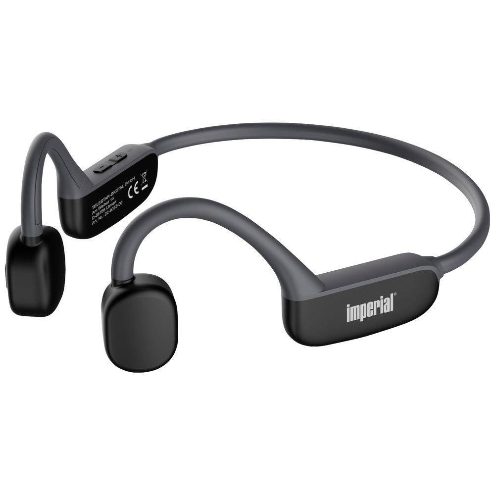 Kopfhörer TELESTAR Ear Sport IMPERIAL Bluetooth® 2 Schwarz bluTC K On Imperial Kopfhörer by active