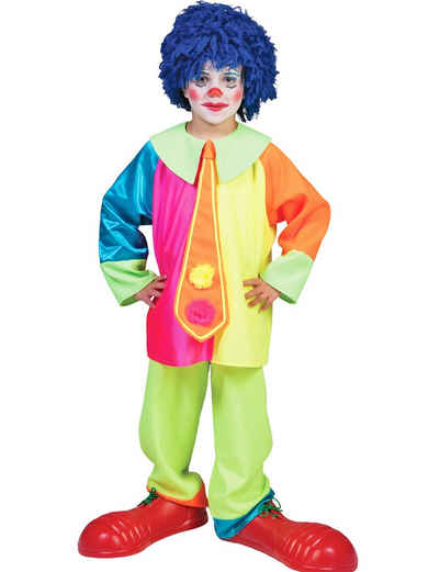 Funny Fashion Cowboy-Kostüm »Clown Darry Kostüm für Kinder - Lustiges Clown Kostüm für Karneval oder Mottoparty«