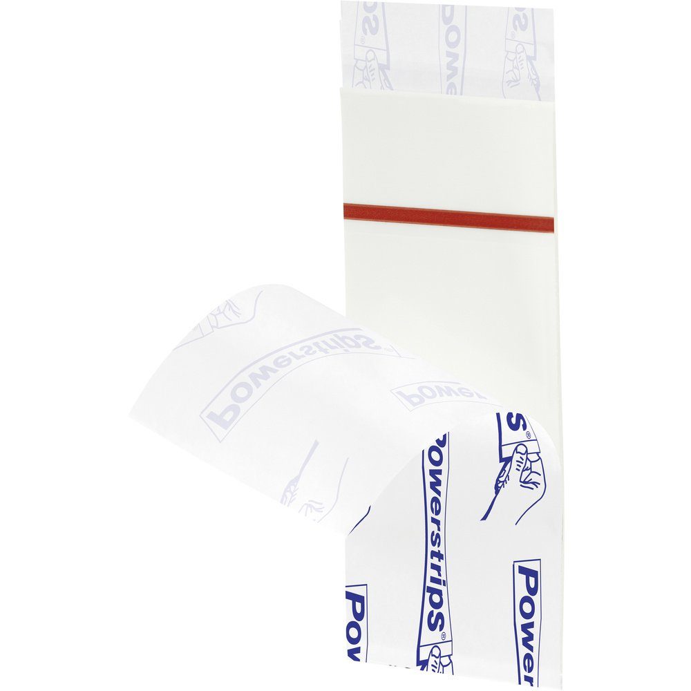 tesa Klebehaken tesa POWERSTRIPS® Small Doppelseitiger Klebestreifen Weiß Inhalt: 14, (POWERSTRIPS® Small)