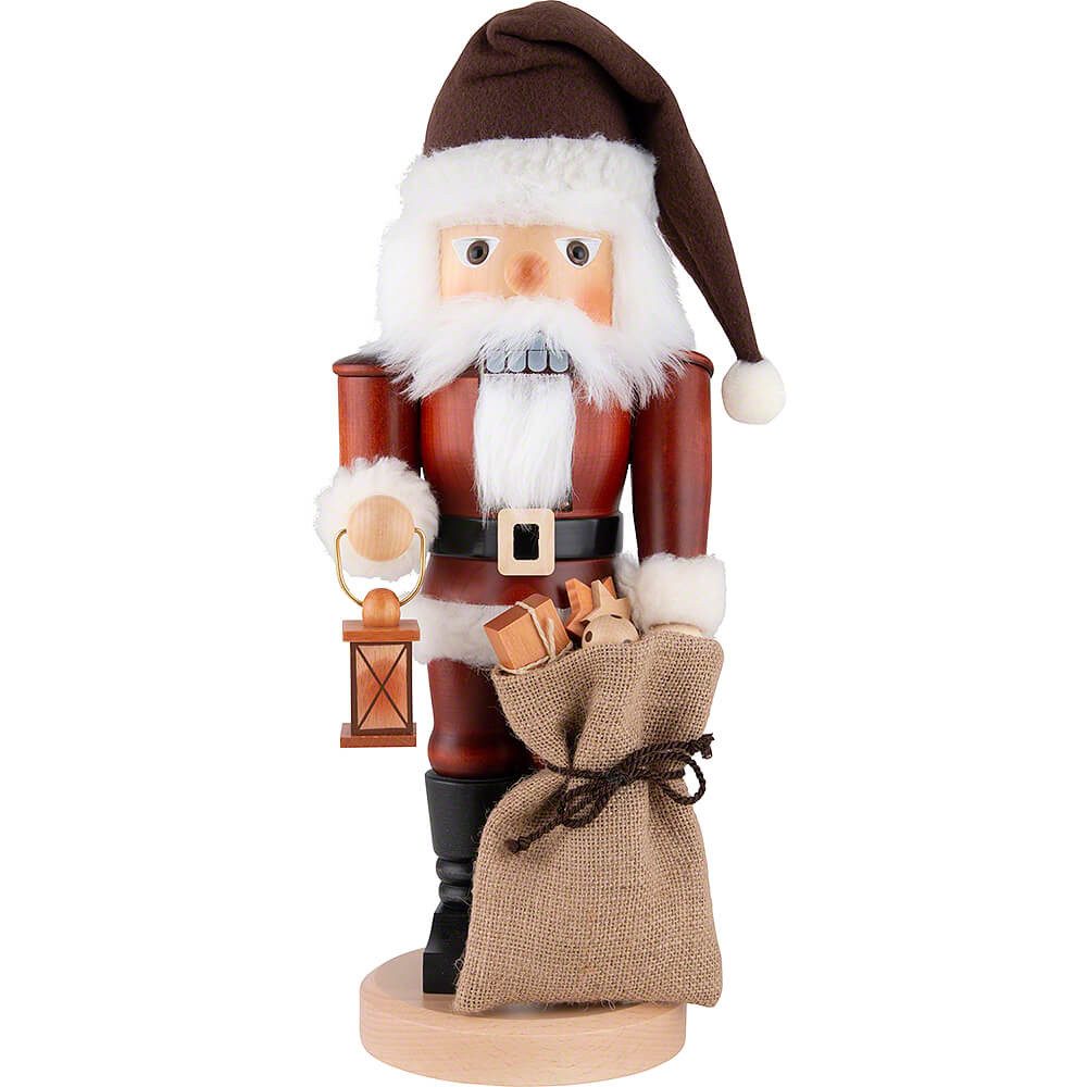 Christian Ulbricht Nussknacker Weihnachtsmann mit Laterne natur (41,5cm) Nussknacker von Christian Ul