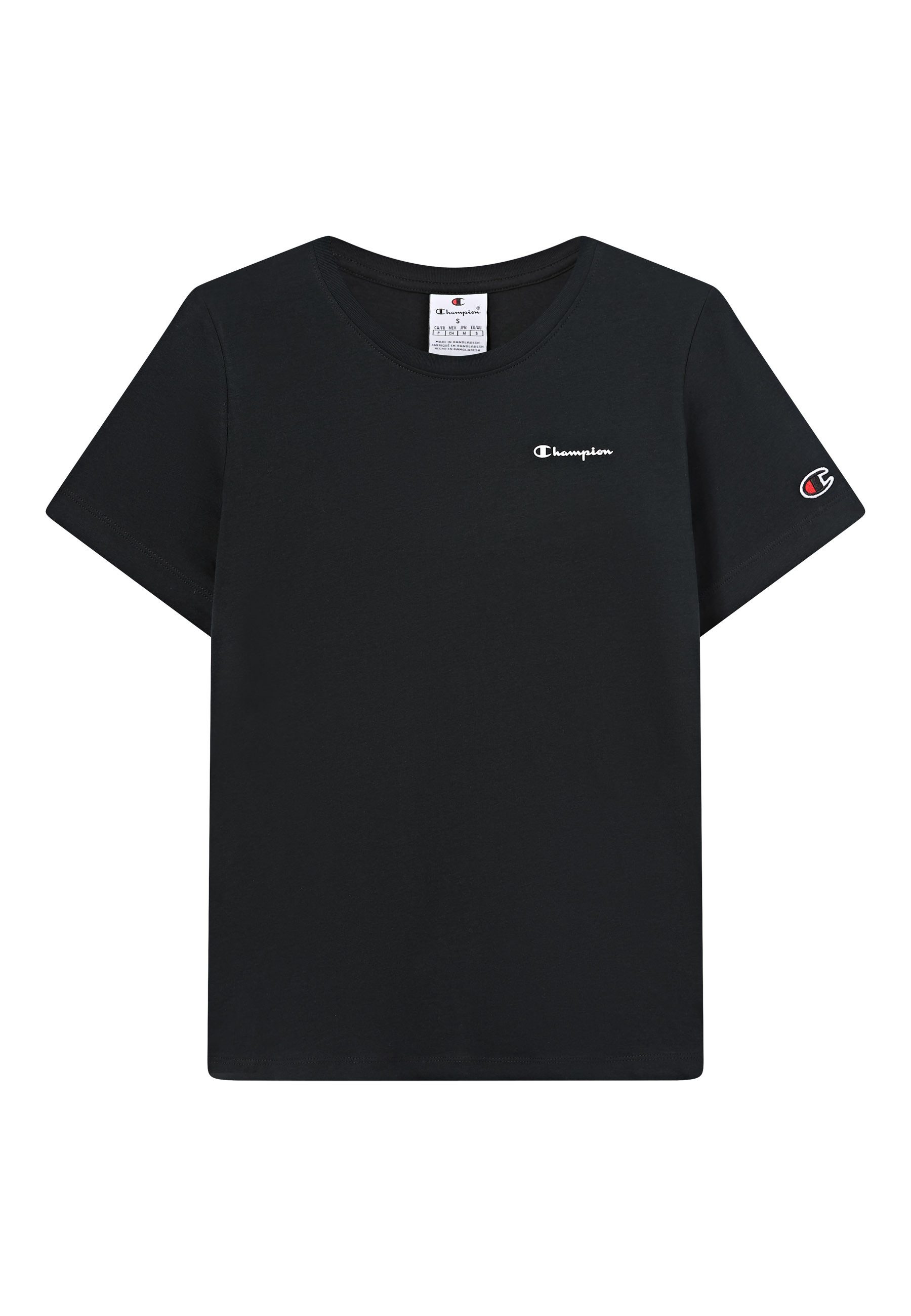 Champion T-Shirt mit Rundhalsausschnitt, Kurzarm, sportlicher Stil, aus Baumwolle – Bild 4 von 5