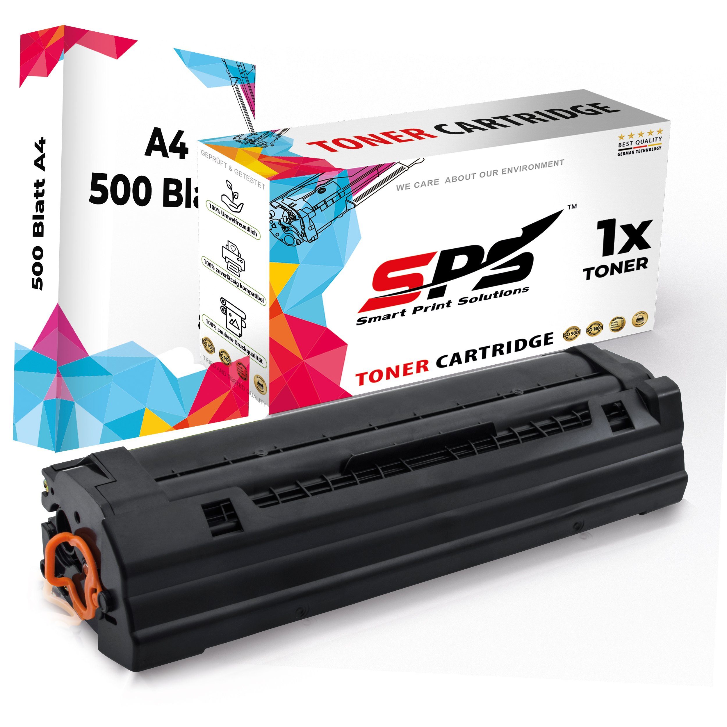 SPS Tonerkartusche Kompatibel für Samsung M2021 111L MLT-D111L, (1er Pack + A4 Papier, 1x Schwarz Toner)