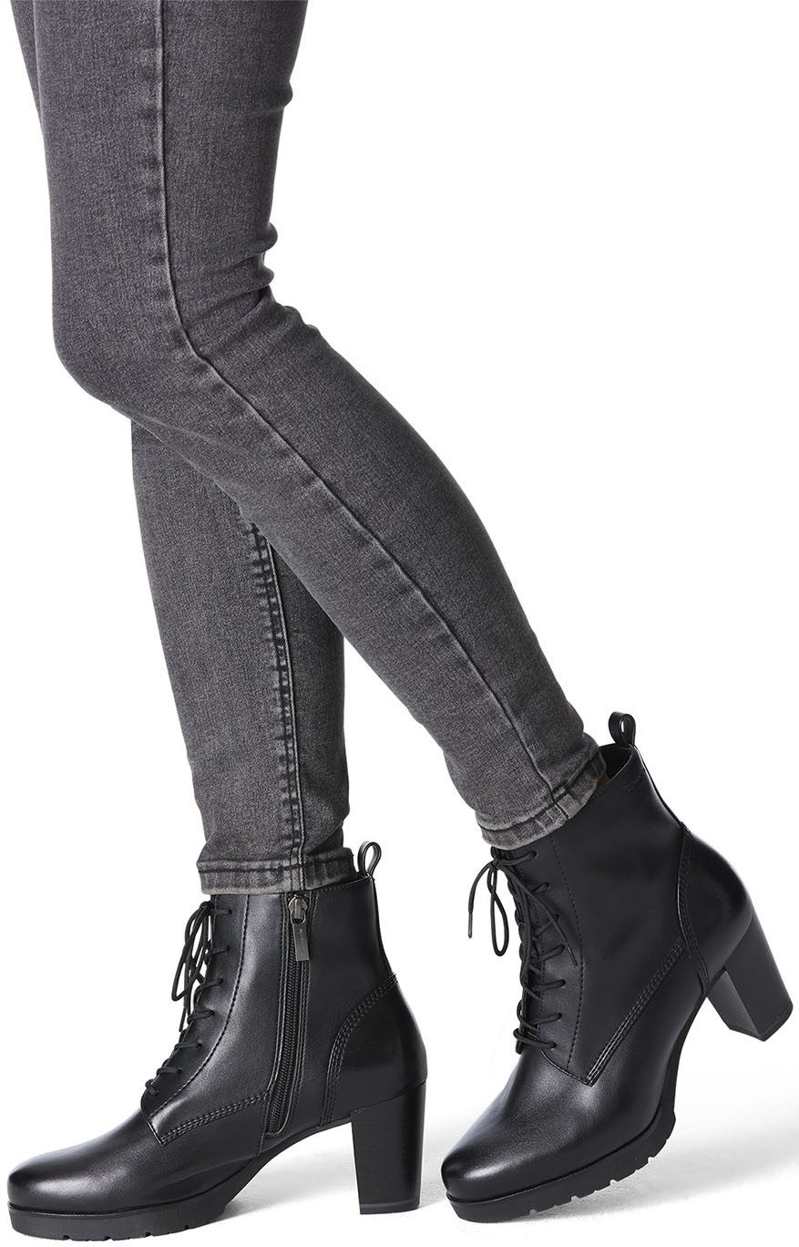 Tamaris Schnürstiefelette, Trichterabsatz, Stiefelette, Businessmode in günstig online kaufen