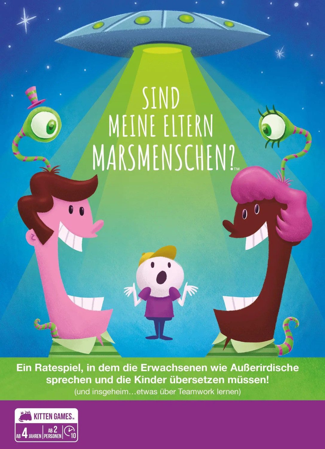Spiel Sind meine Eltern Marsmenschen?