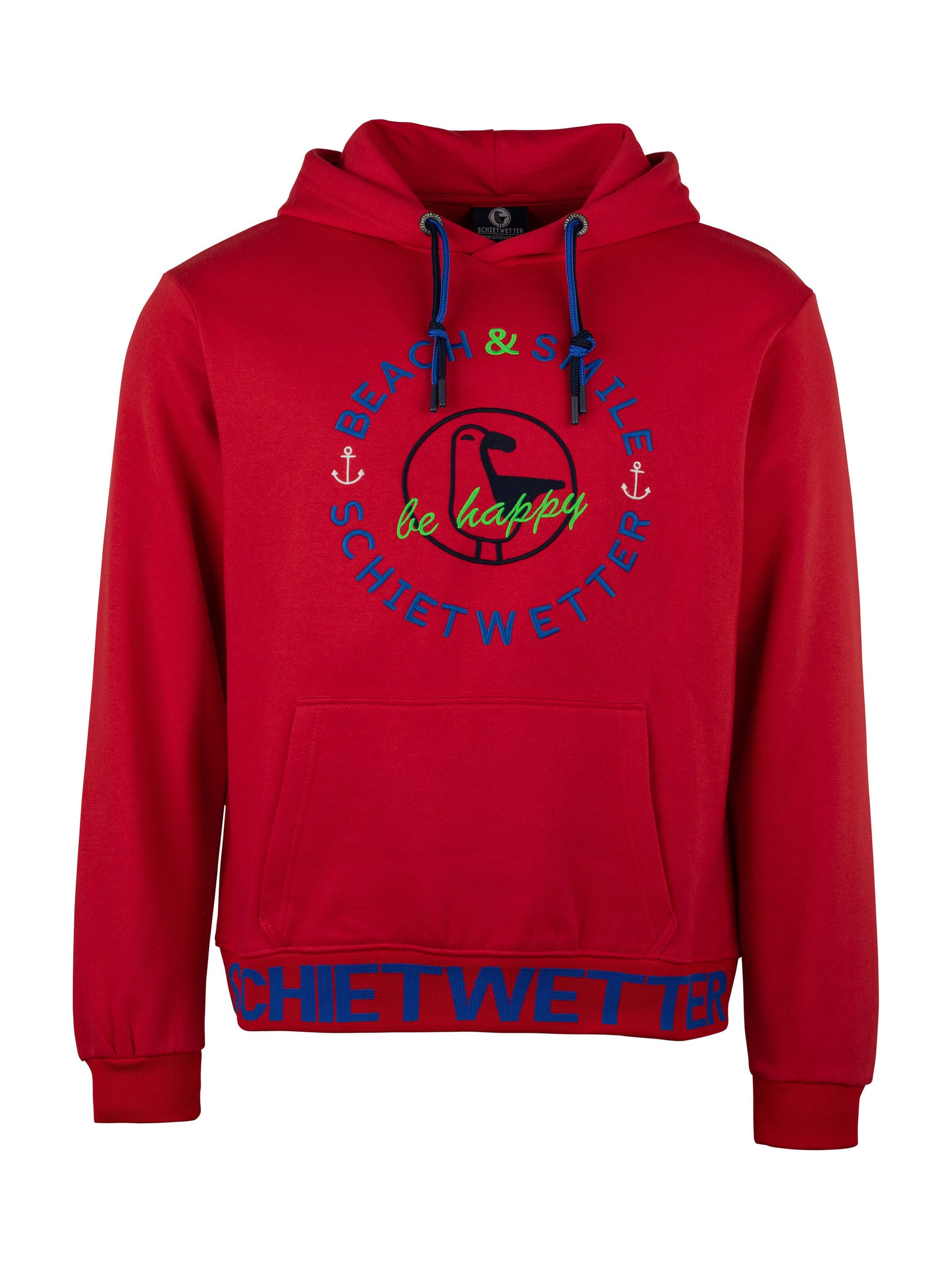 Schietwetter Kapuzenpullover Herren Hoodie "Haifisch Klaus" günstig online kaufen