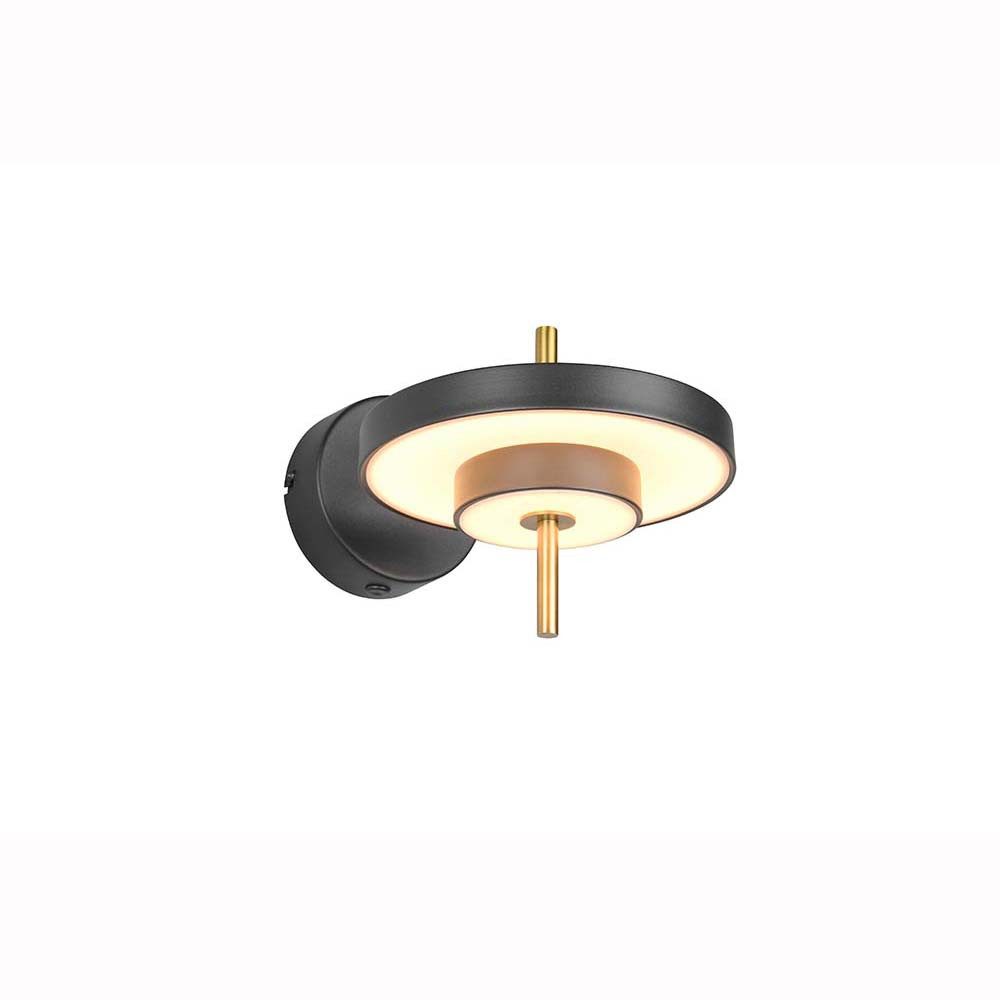 TRIO Leuchten LED Wandleuchte, LED-Leuchtmittel fest verbaut, Warmweiß, Neutralweiß, Farbwechsel, Wandlampe Wohnzimmerleuchte Flurleuchte LED dimmbar CCT schwenkbar