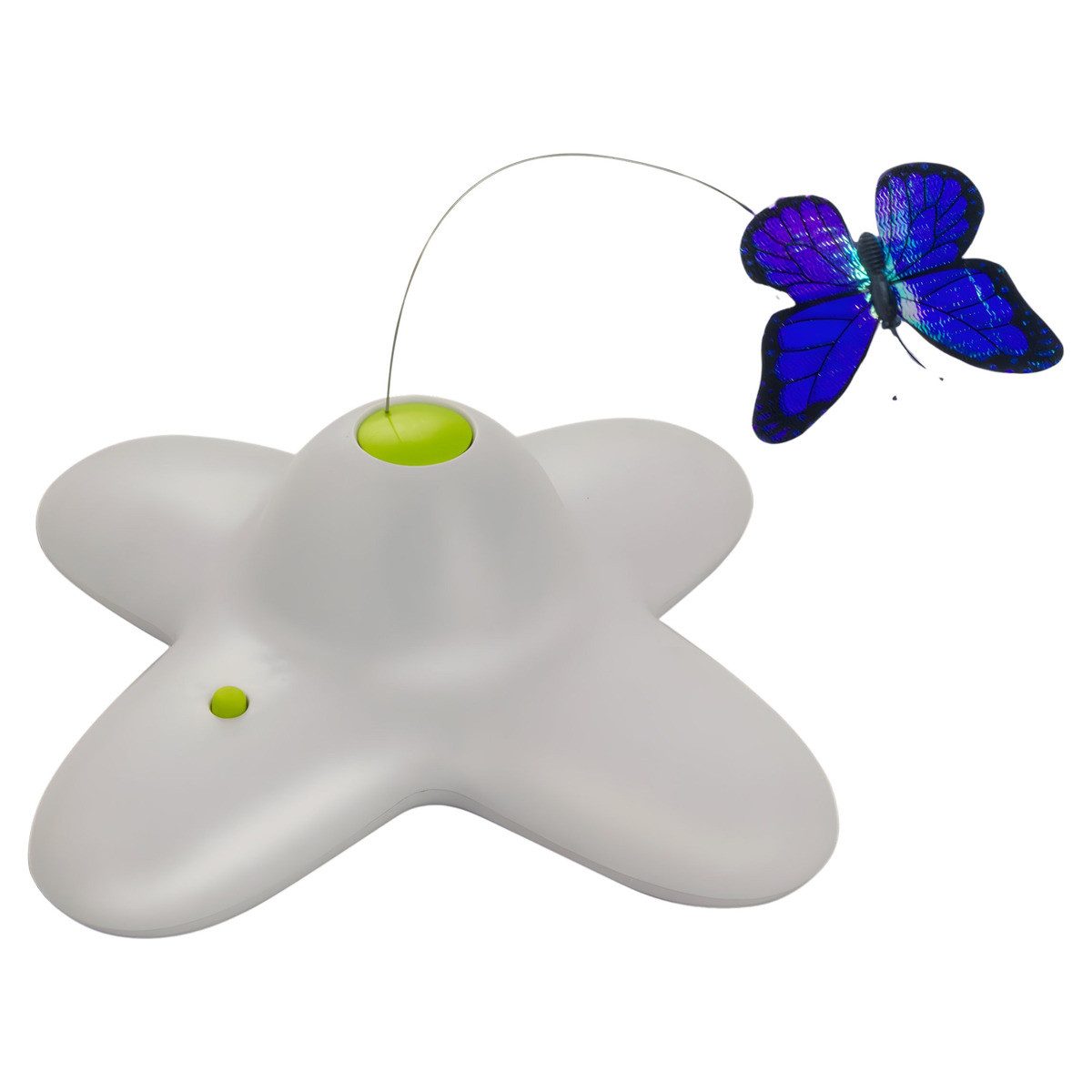 all for paws Tier-Intelligenzspielzeug Katzenspielzeug Interactive Schmetterling flimmernd